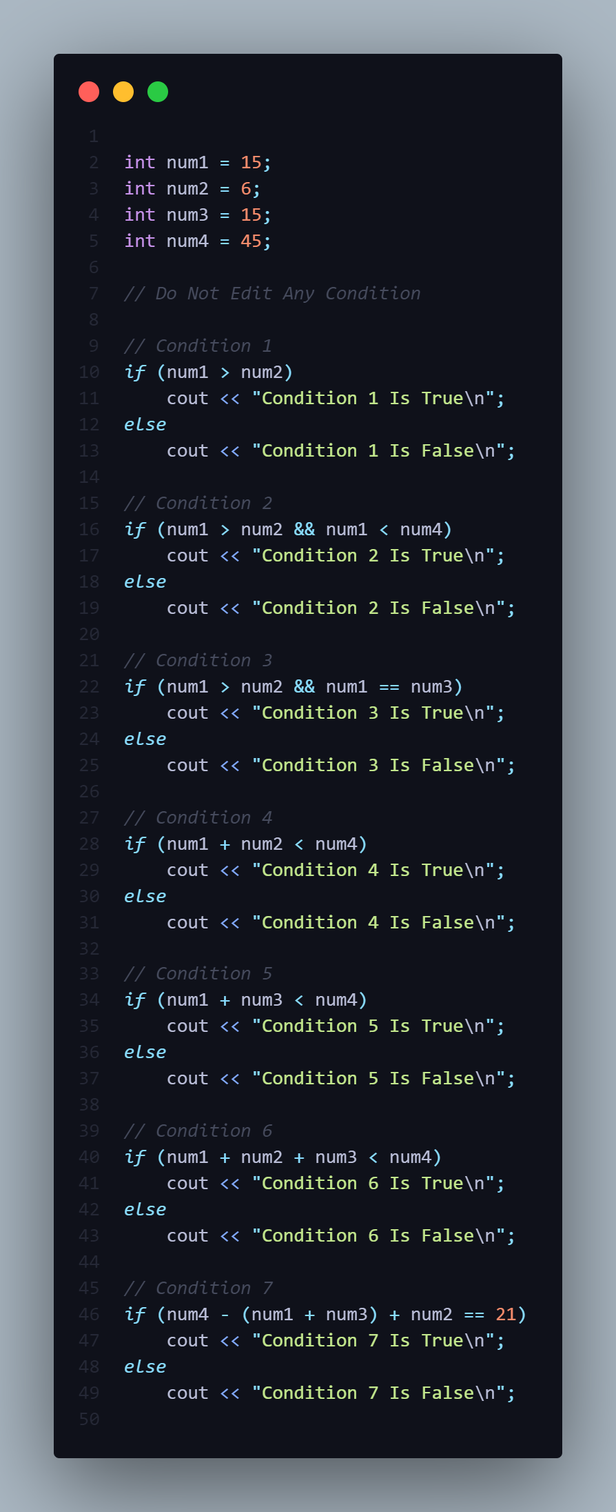 code